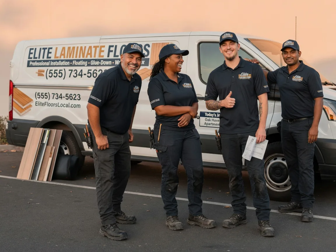 Laminate flooring installation company in Bowers, PA